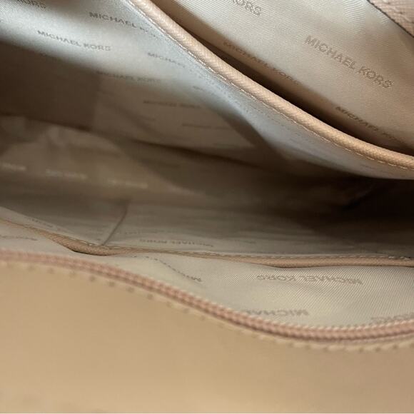 MICHAEL Michael Kors Frame Out Item Large North South Tote Women’s Oyster - Picture 12 of 12